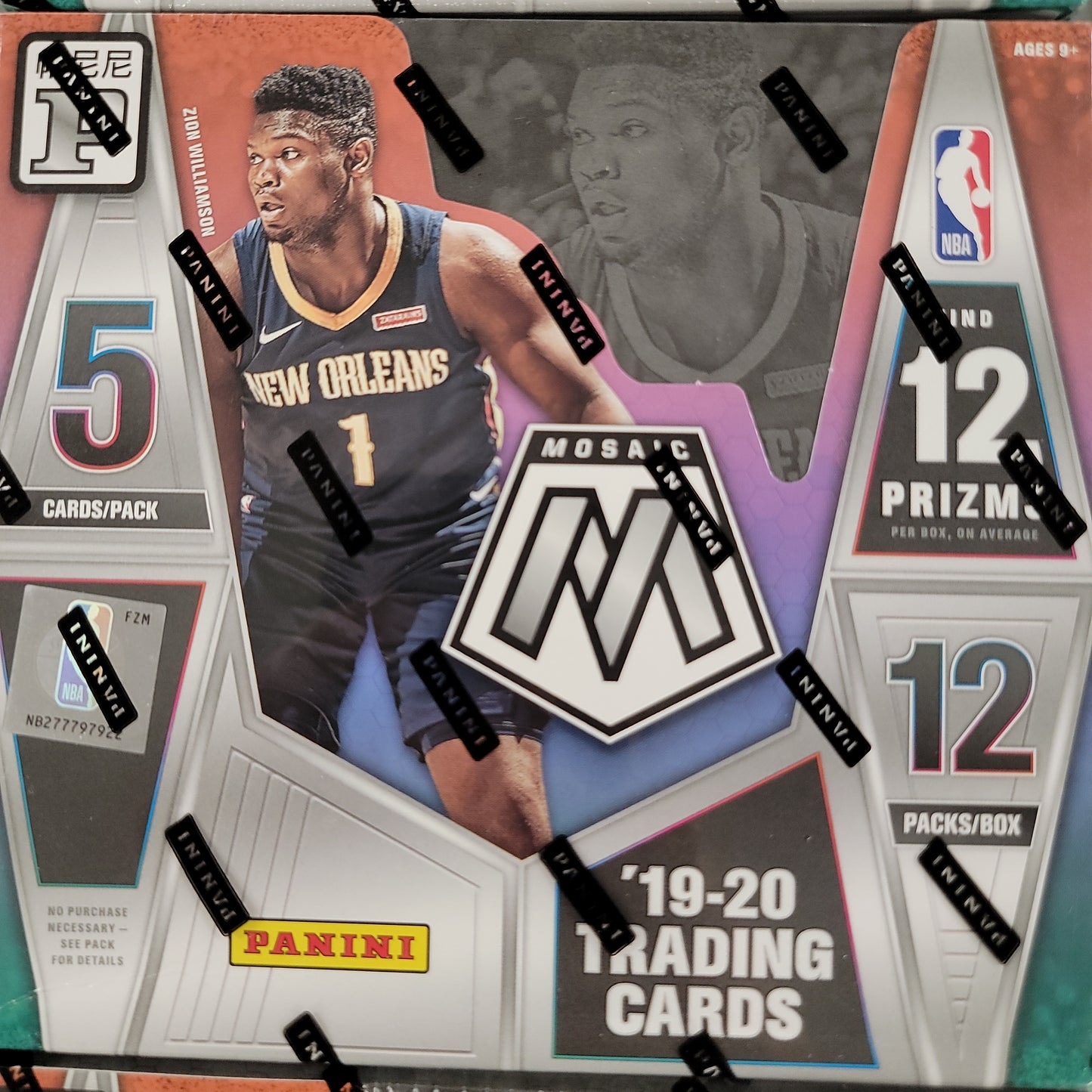 2019-20 Panini Mosaic Basketball Tmall Box