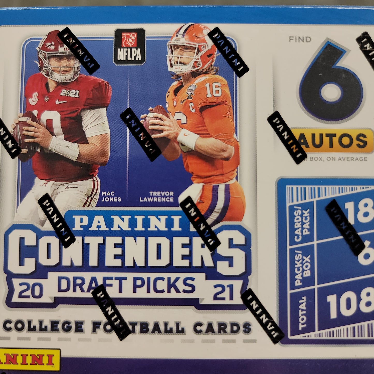 2021 Panini Draft Picks Contenders Football Hobby Box