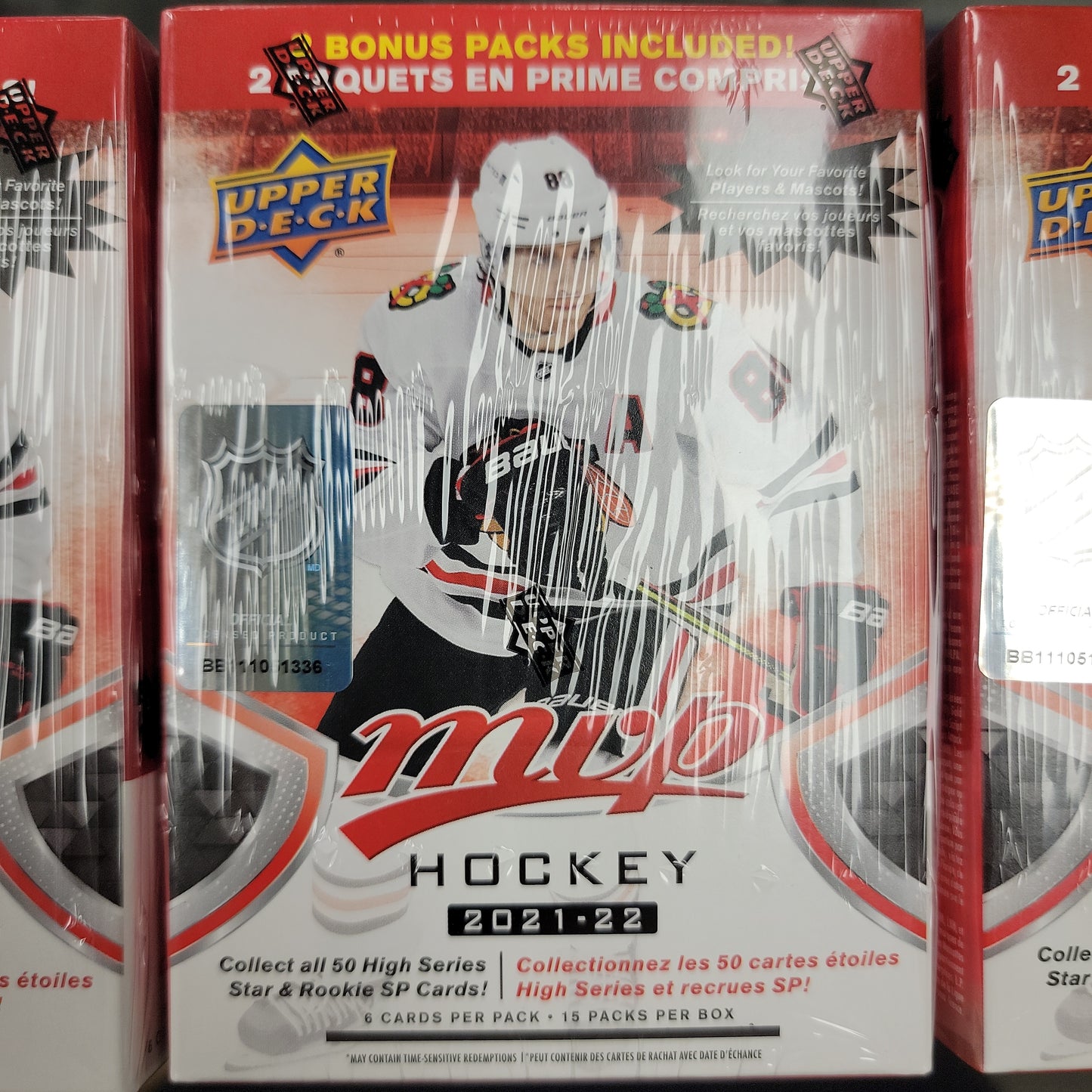 2021-22 Upper Deck MVP Blaster Box