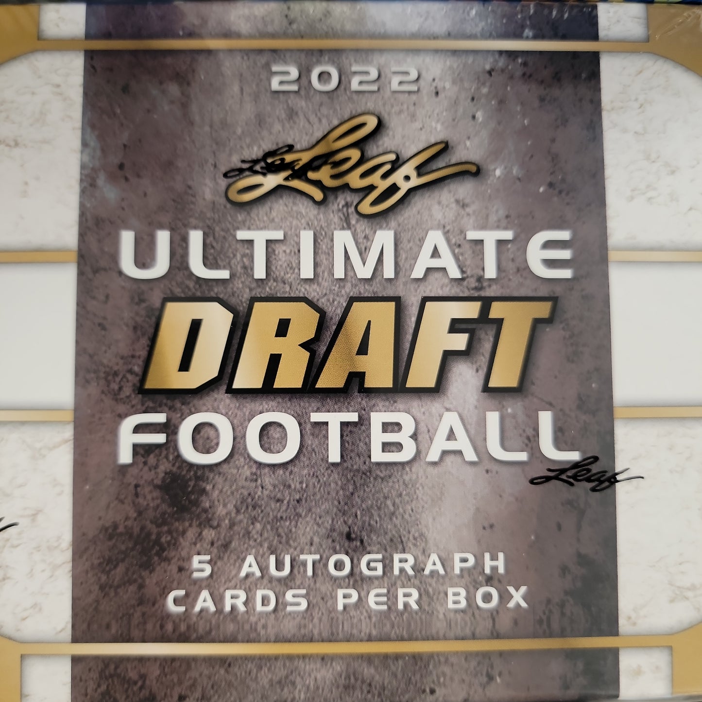 2022 Leaf Ultimate Draft Football Hobby Box