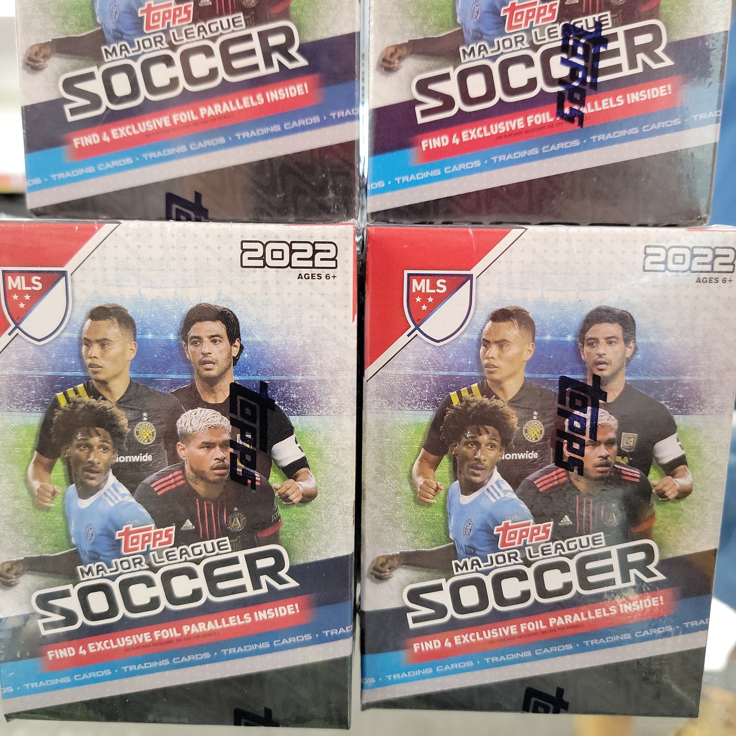2022 Topps Major League MLS Soccer Blaster Box