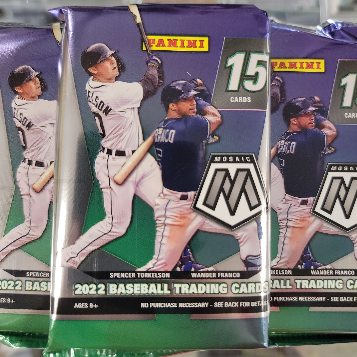 2022 Panini Mosaic Baseball Hobby Pack