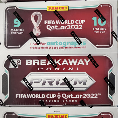 2021-22 Panini Prizm Road To The FIFA World Cup Qatar Soccer H2 Brkaway Box