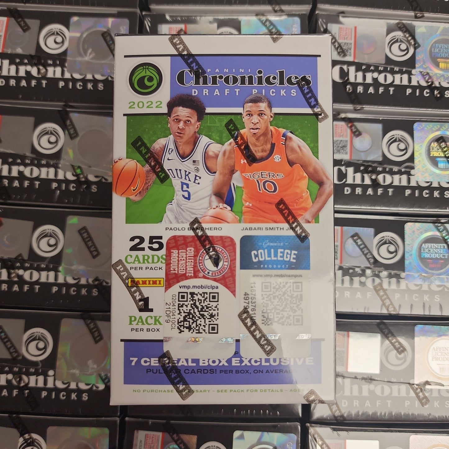 2022-23 Chronicles Draft Picks Basketball Cereal Box