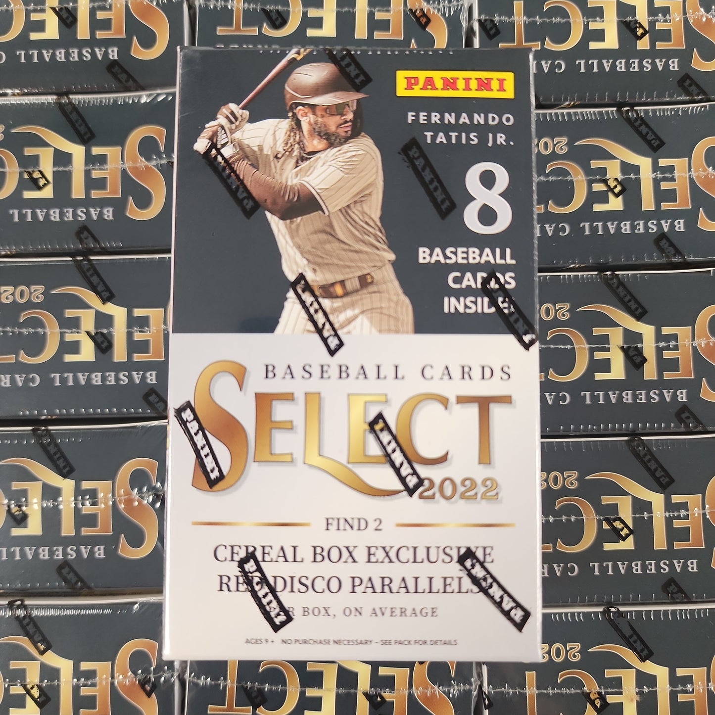 2022 Panini Select Baseball Cereal Box