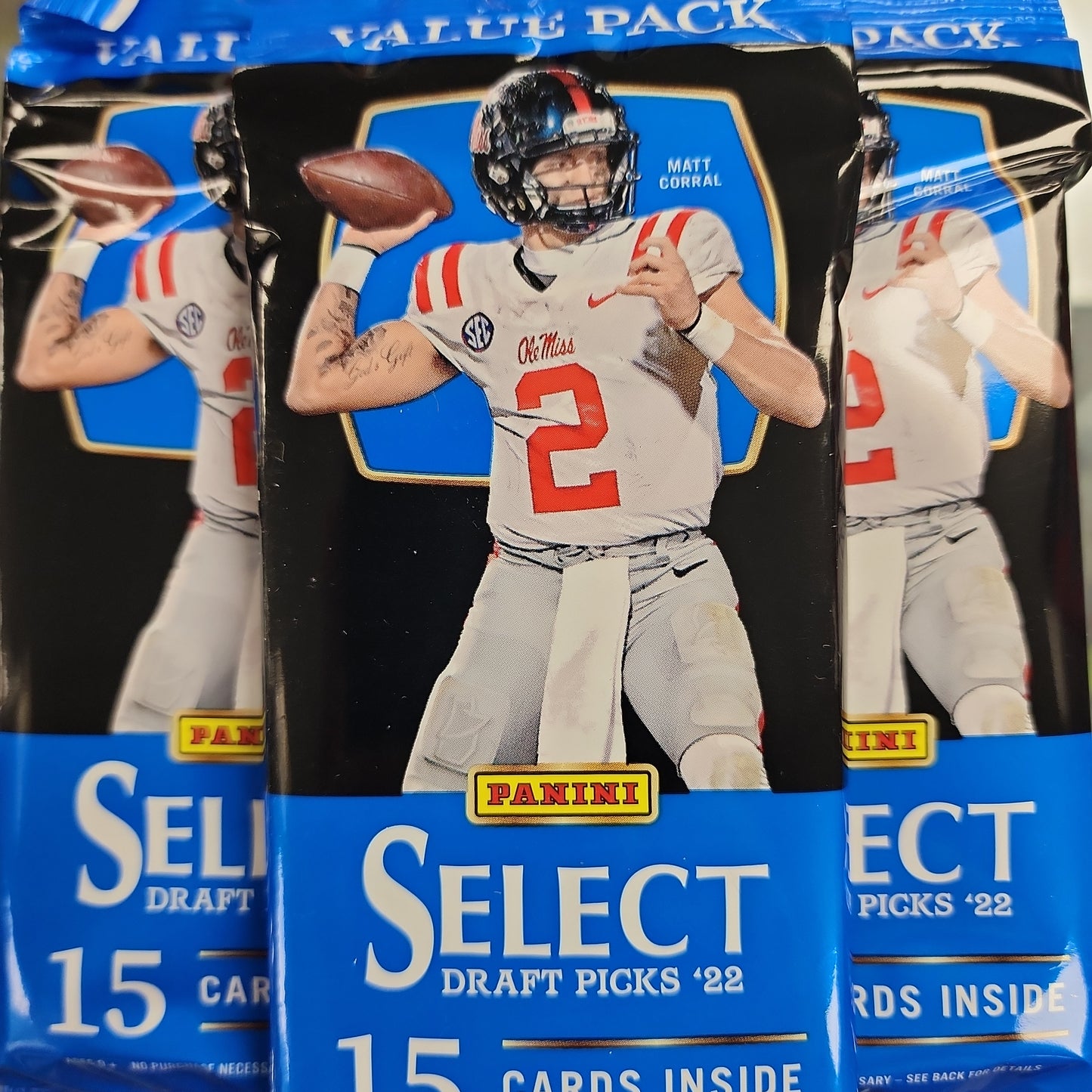 2022 Panini Select Draft Picks Football Fat Value Pack