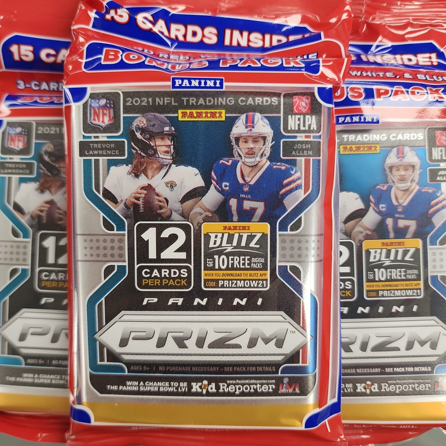 2021 Panini Prizm Football Cello Pack