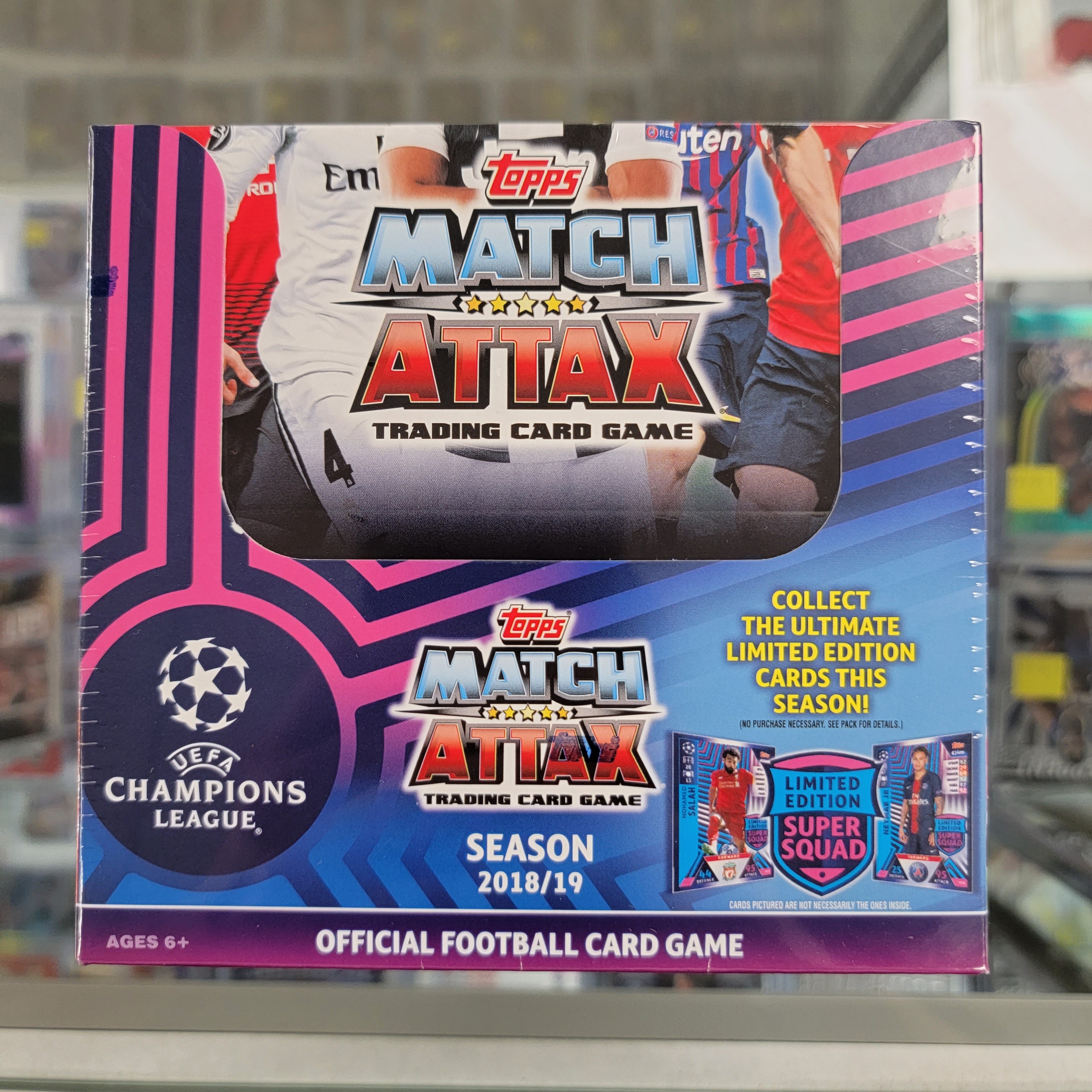 2018-19 Topps Match Attax Soccer Box – SCJ