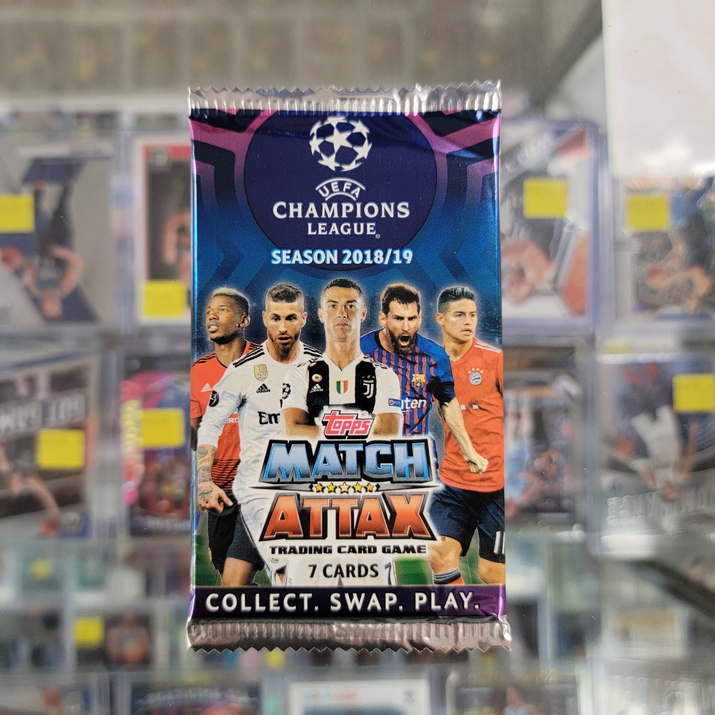 2018-19 Topps Match Attax Soccer Pack