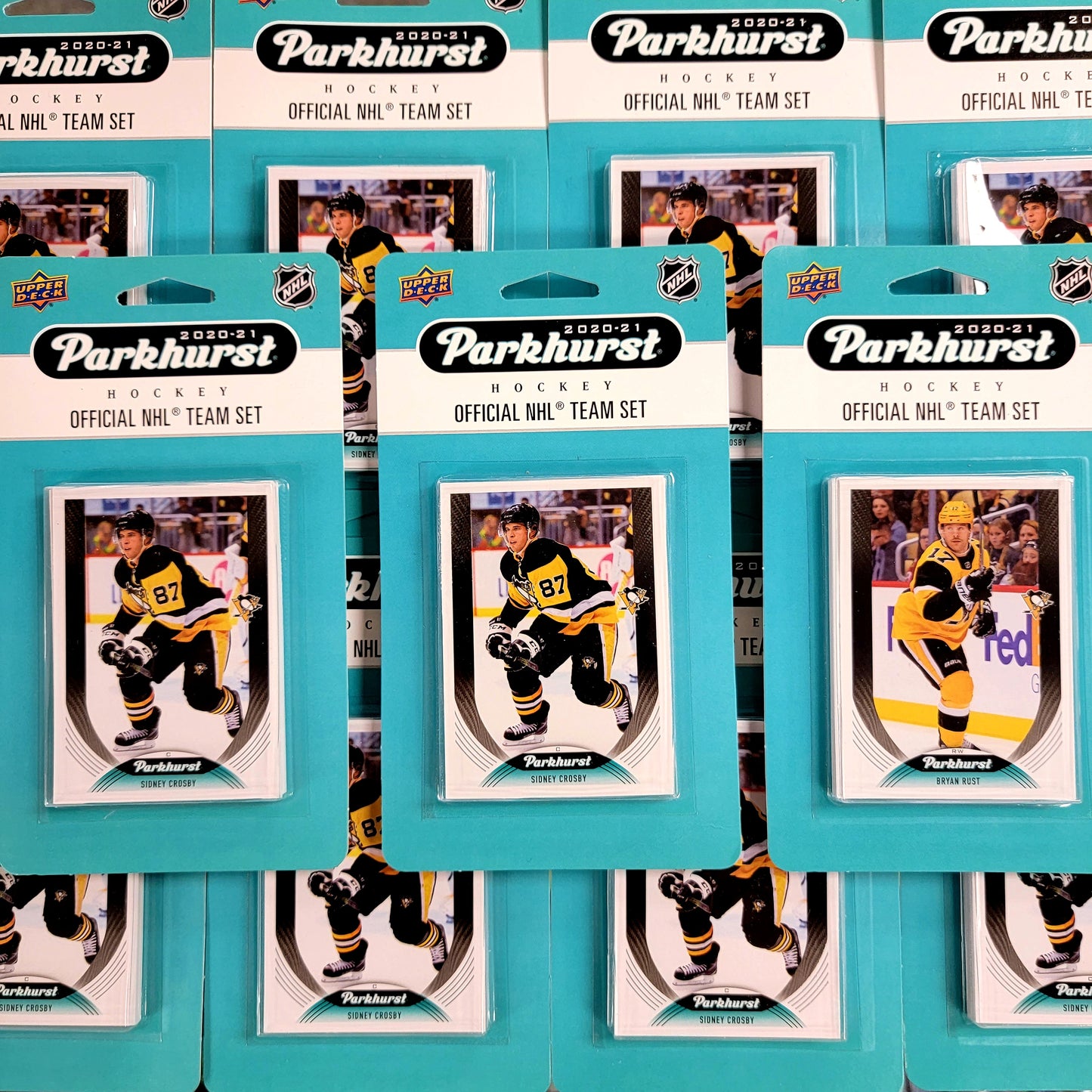 2020-21 Upper Deck Parkhurst Pittsburgh Penguins Team Set
