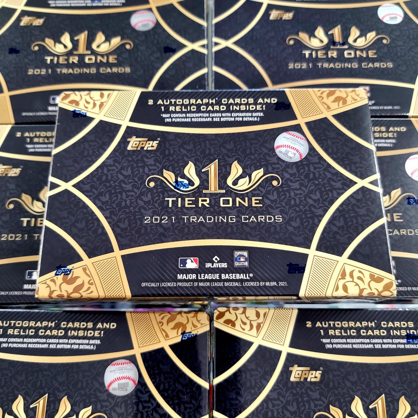 2021 Topps Tier One Baseball Hobby Box