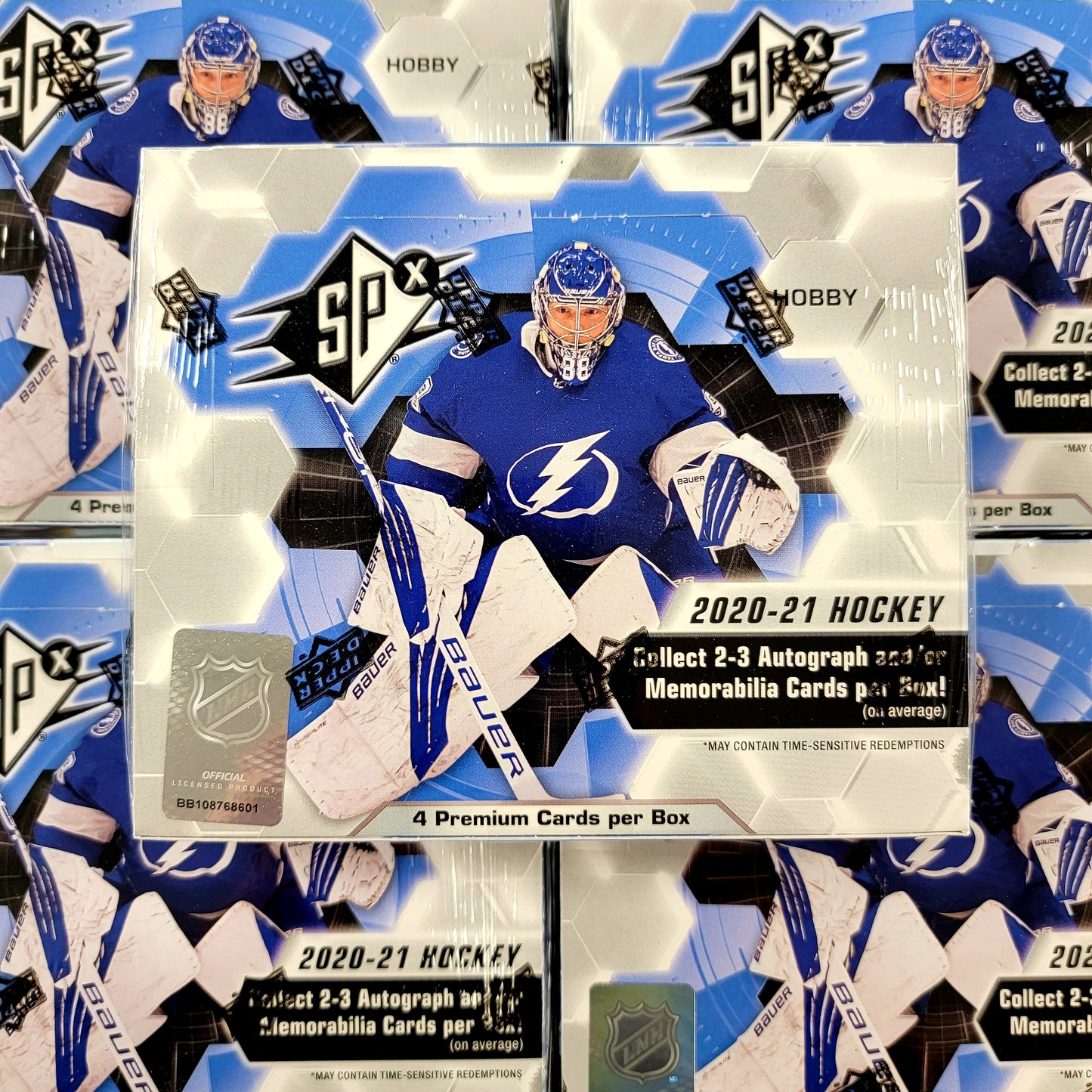 2020-21 Upper Deck SPx Hockey Hobby Box