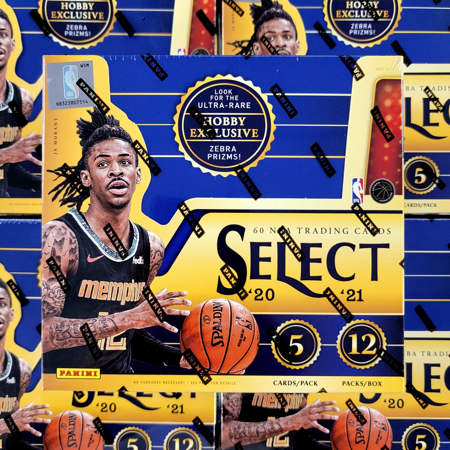 2020-21 Panini Select Basketball Hobby Box