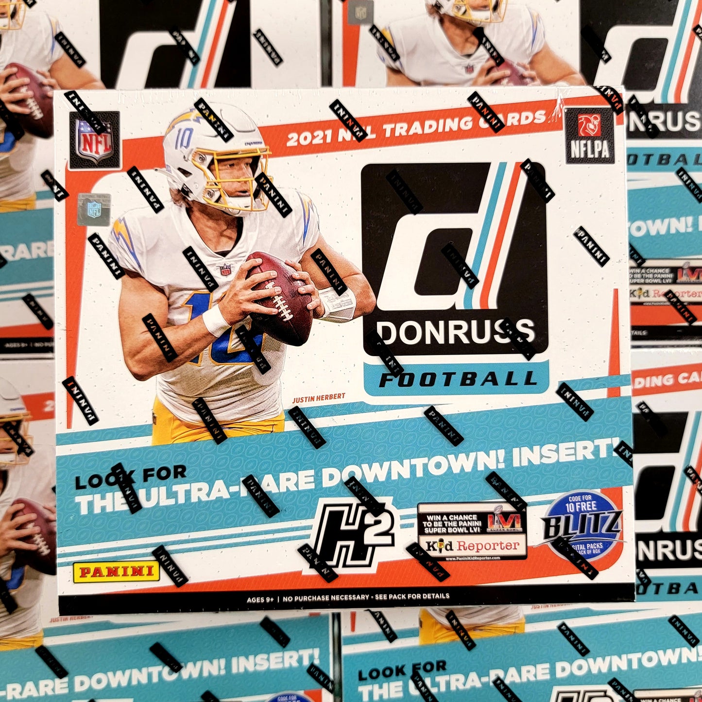 2021 Panini Donruss Football H2 Hybrid Box
