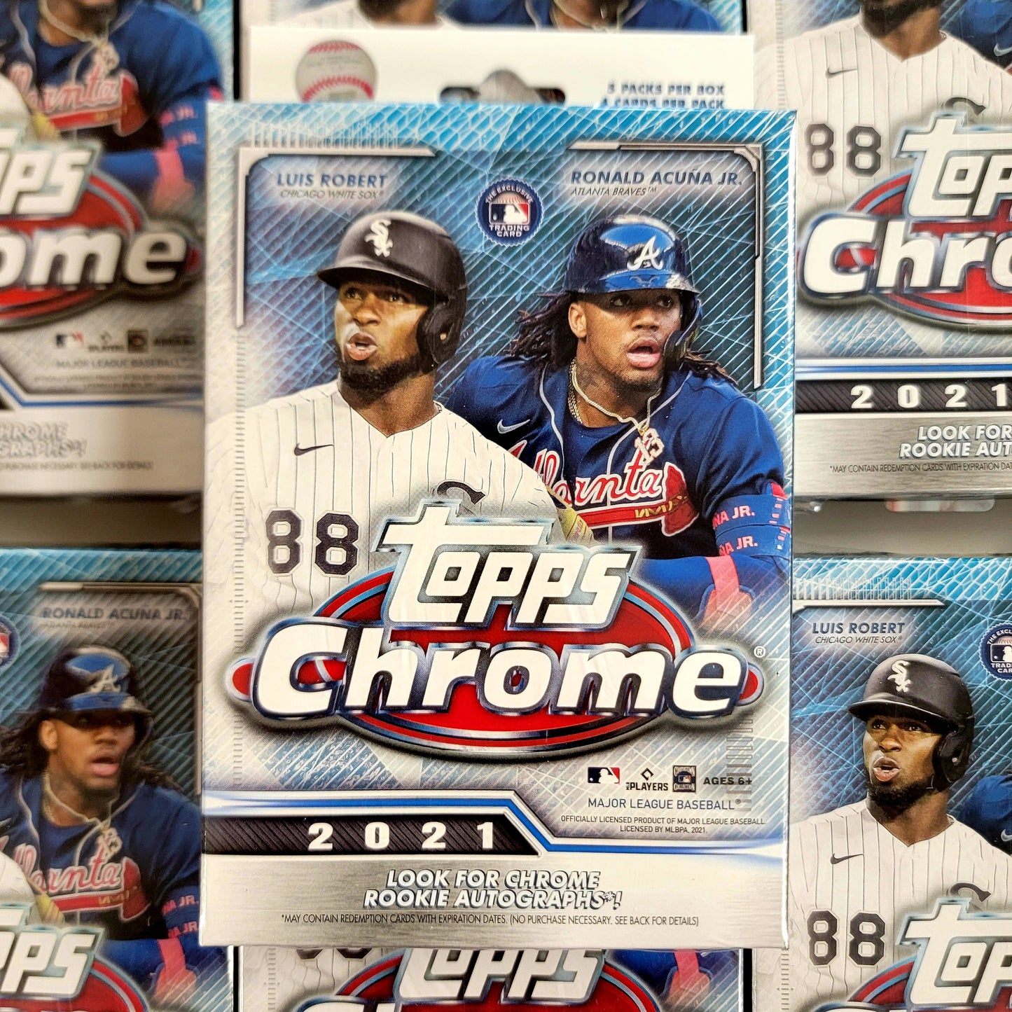 2021 Topps Chrome Baseball Hanger Box