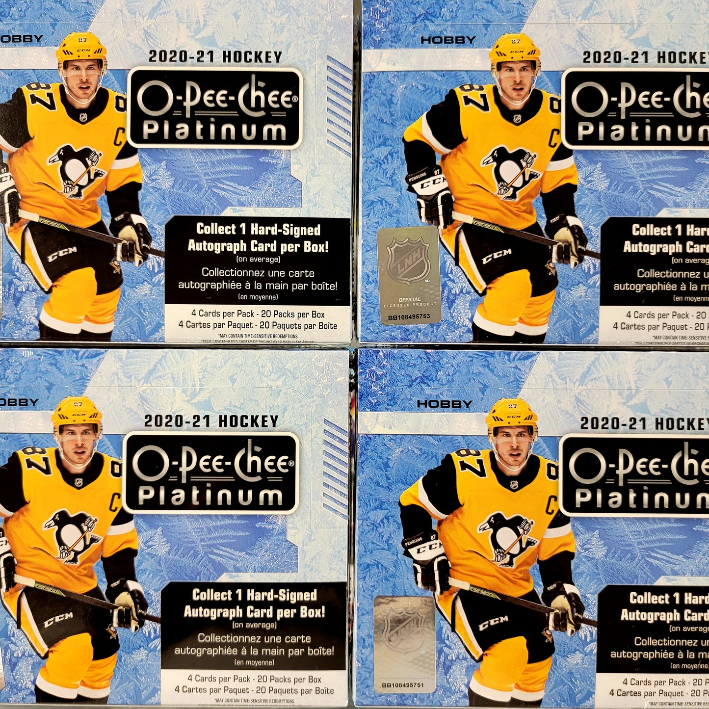 2020-21 Upper Deck O-Pee-Chee Platinum Hockey Hobby Box