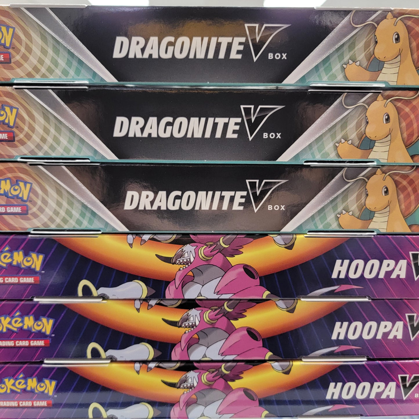 Pokémon Hoopa V/Dragonite V Box
