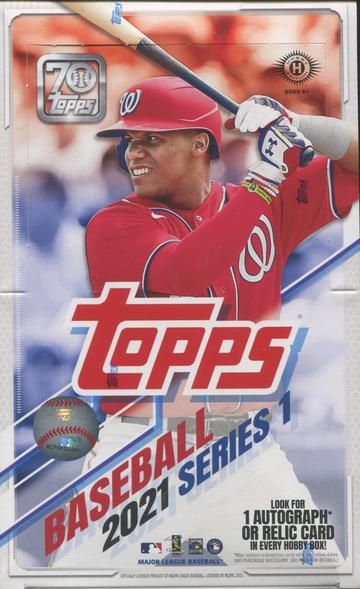 2021 Topps Series 1 Baseball Hobby Box