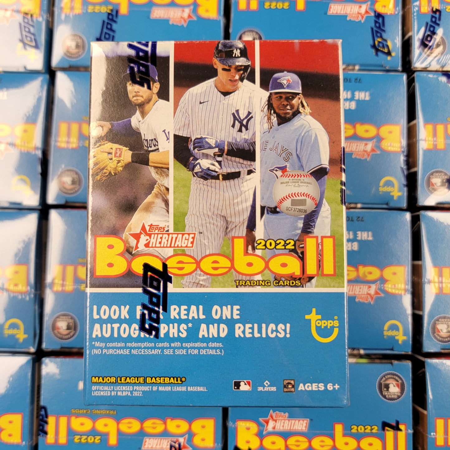2022 Topps Heritage Baseball Blaster Box
