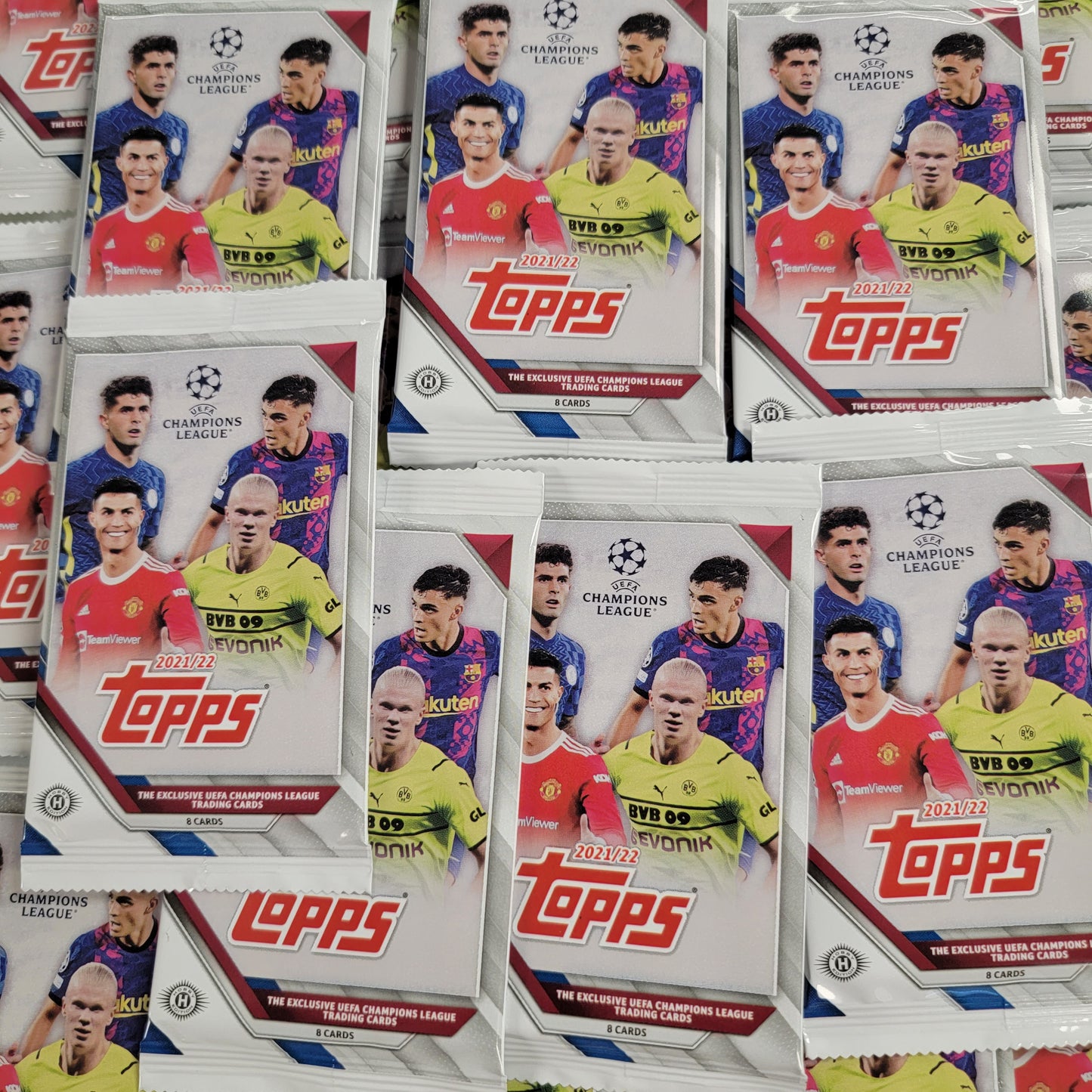 2021-22 Topps UEFA Champions League Soccer Hobby Pack