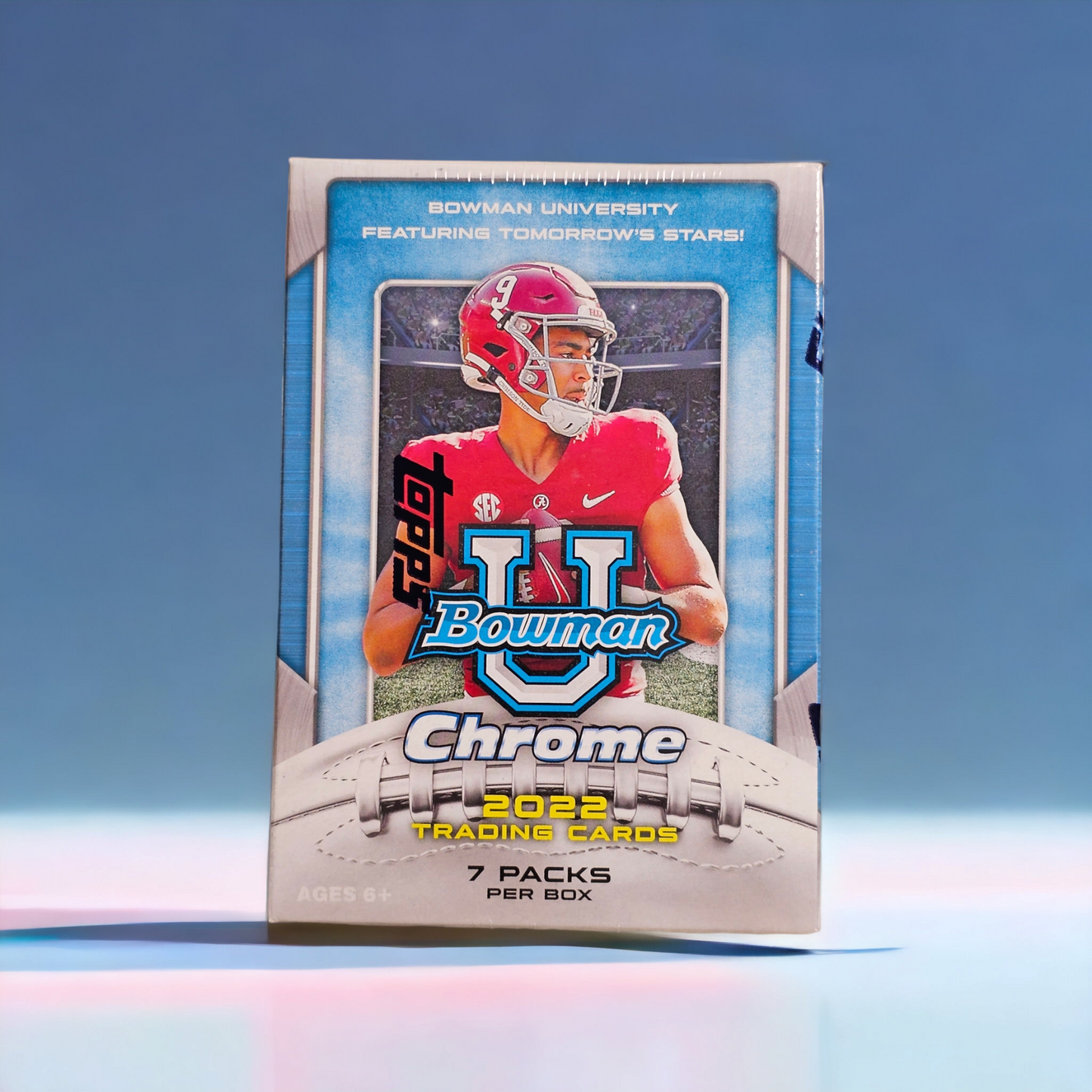 2022 Bowman Chrome University Football Blaster Box