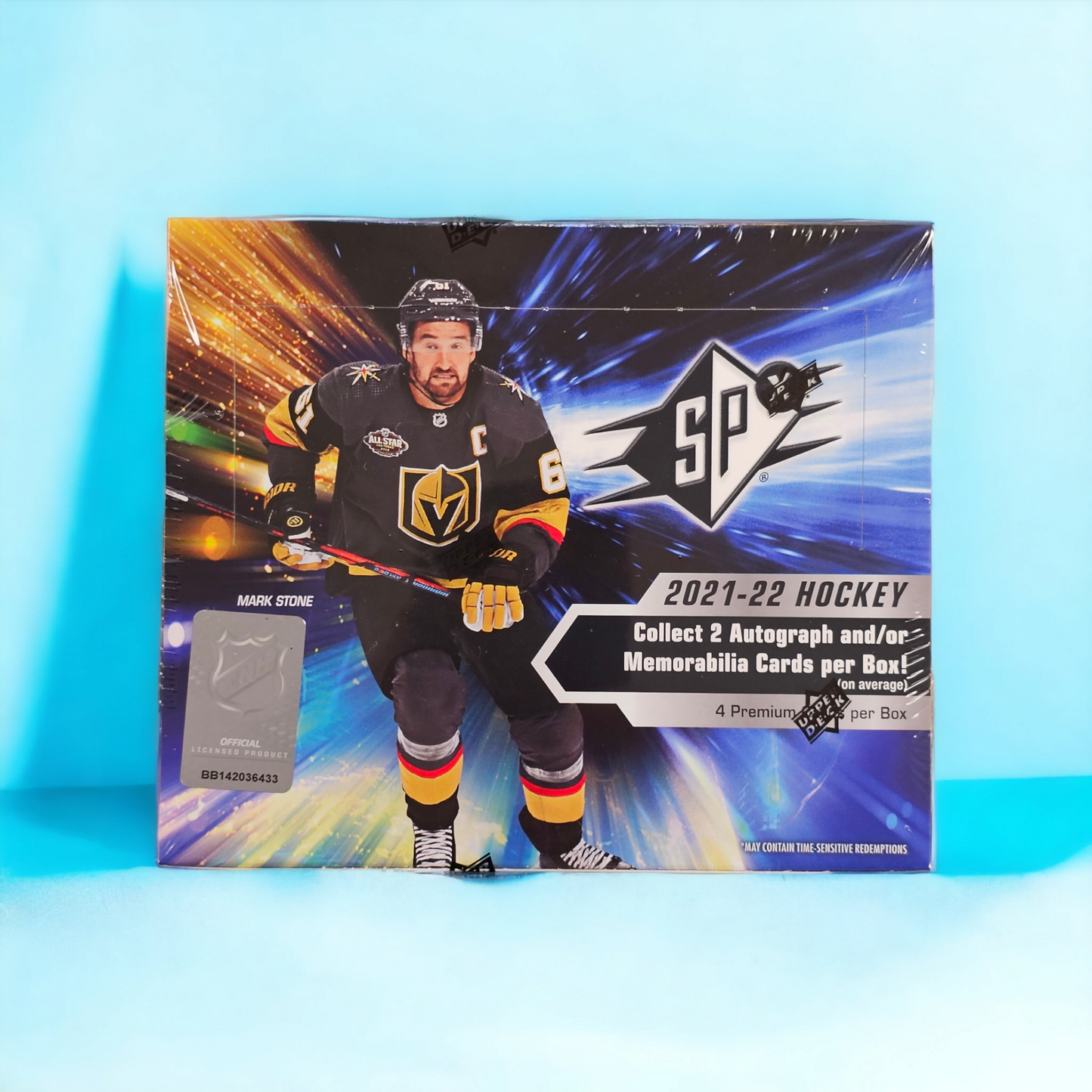 2021-22 Upper Deck SPx Hockey Hobby Box