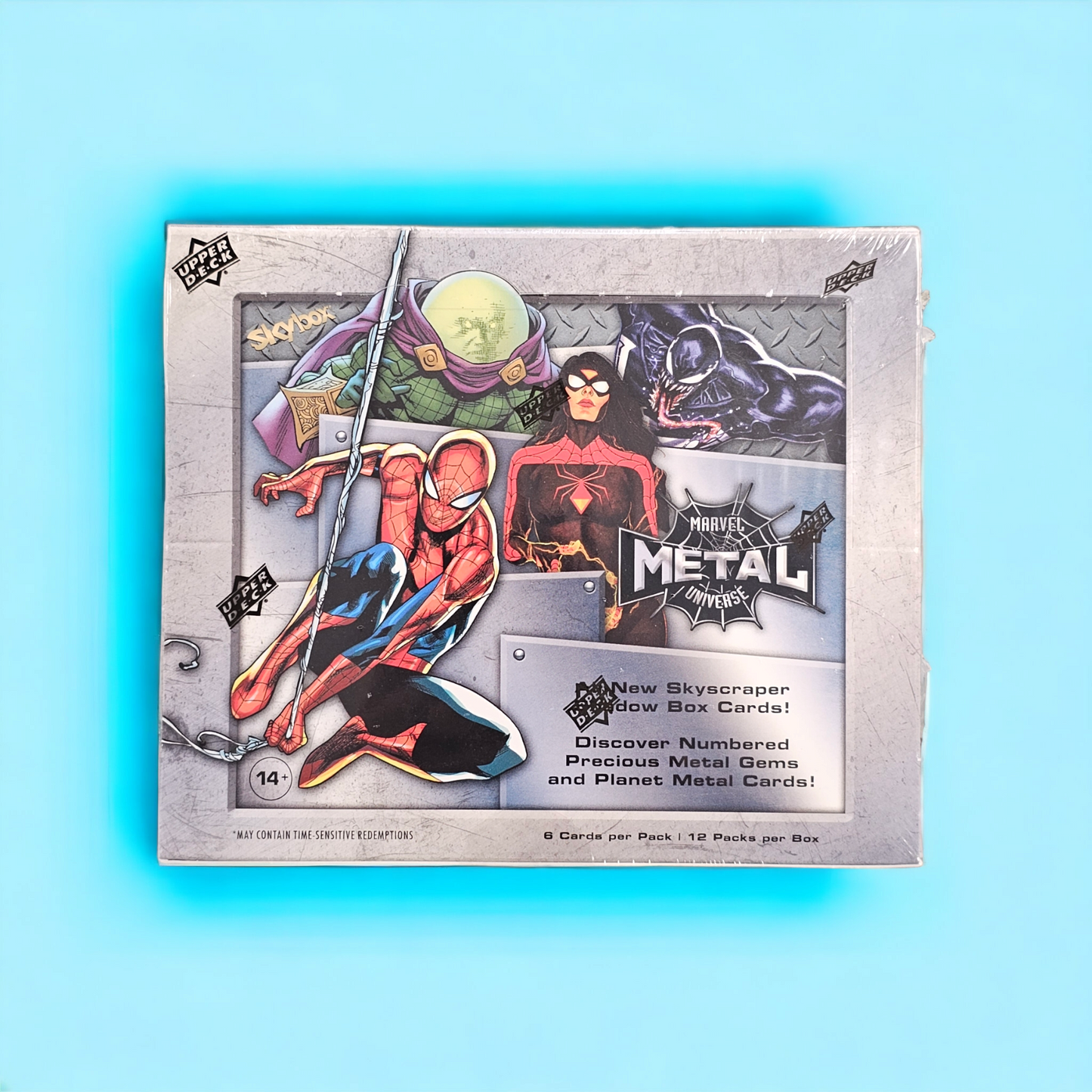Upper Deck Marvel Metal Universe Spider-Man Hobby Box