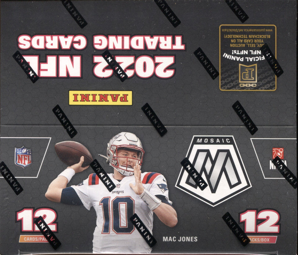 2022 Panini Mosaic Football No Huddle Box