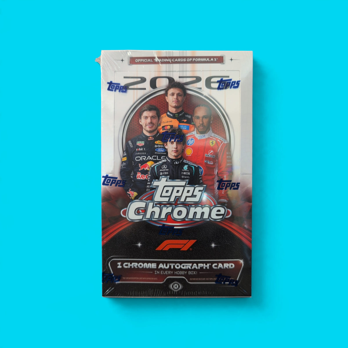 2026 Topps Chrome F1 Racing Hobby Box