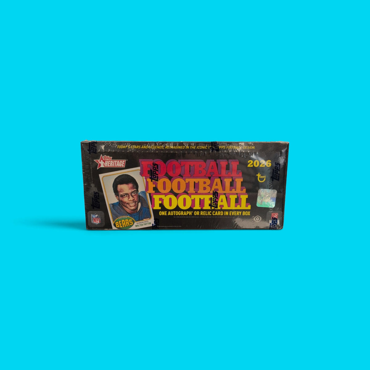 2026 Topps Heritage Football Hobby Box