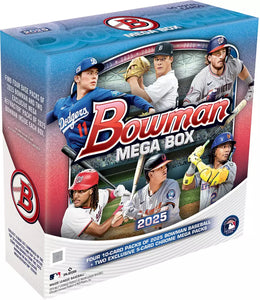 *PRE ORDER* 2025 Bowman Baseball Mega Box *RELEASES 5/28/25*
