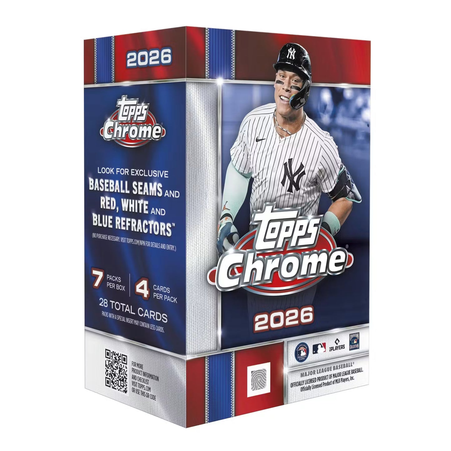 *PRE ORDER* 2026 Topps Chrome Baseball Blaster Box *RELEASES 7/22/26*