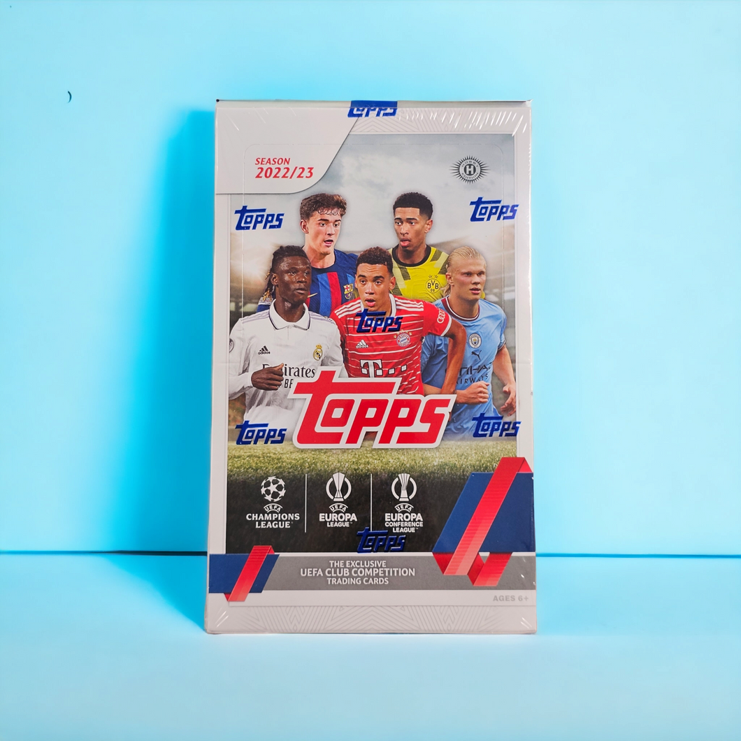 2022-23 Topps UEFA Club Competition Soccer Hobby Box
