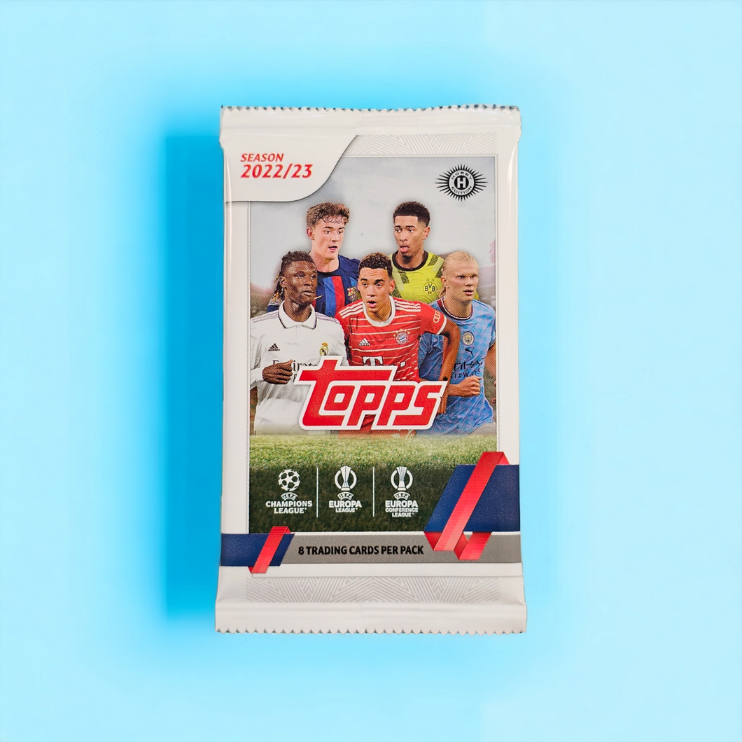 2022-23 Topps UEFA Club Competition Soccer Hobby Pack