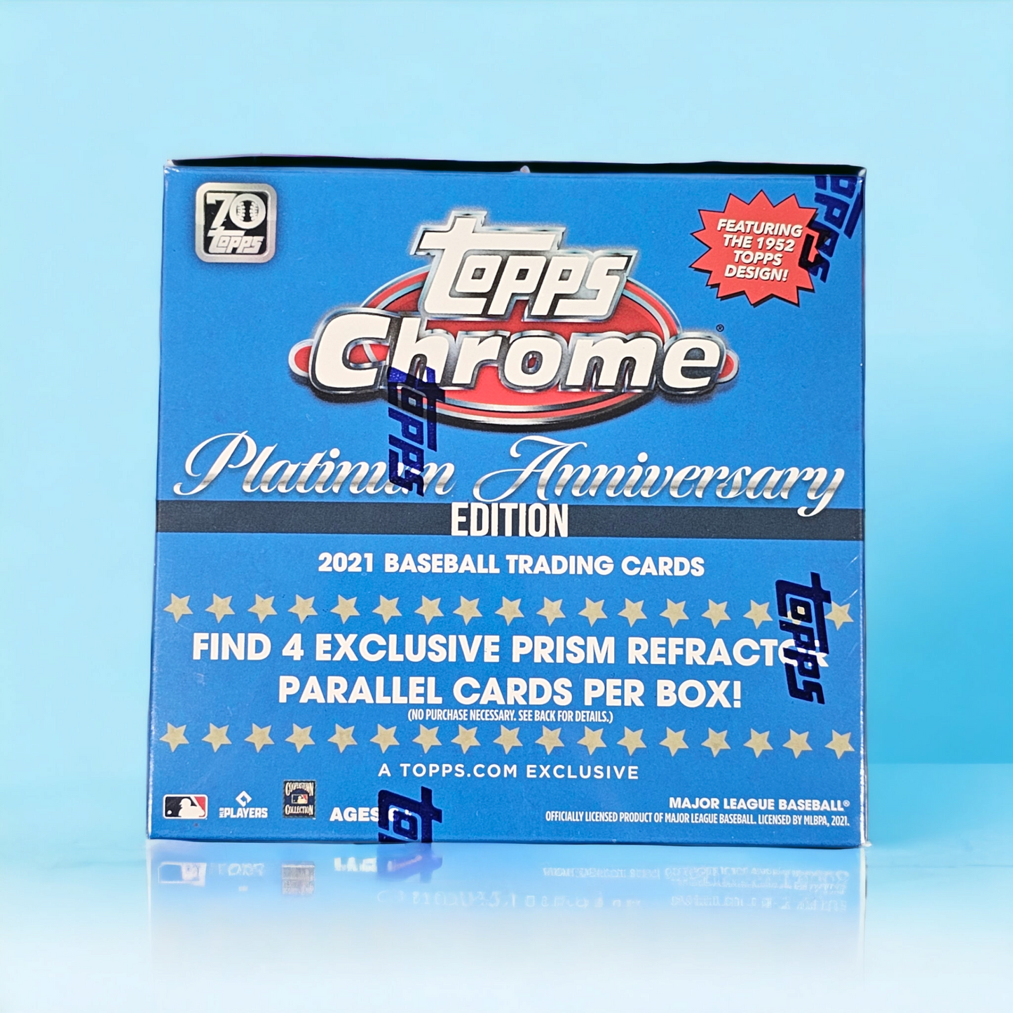 2021 Topps Chrome Platinum Anniversary Mega Box