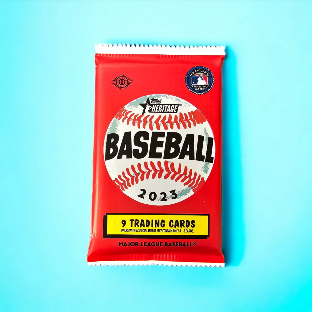 2023 Topps Heritage Baseball Hobby Pack