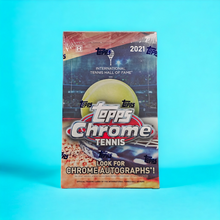 Load image into Gallery viewer, 2021 Topps Chrome Tennis Hobby Box