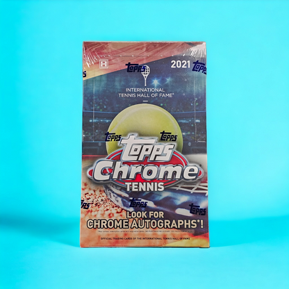 2021 Topps Chrome Tennis Hobby Box