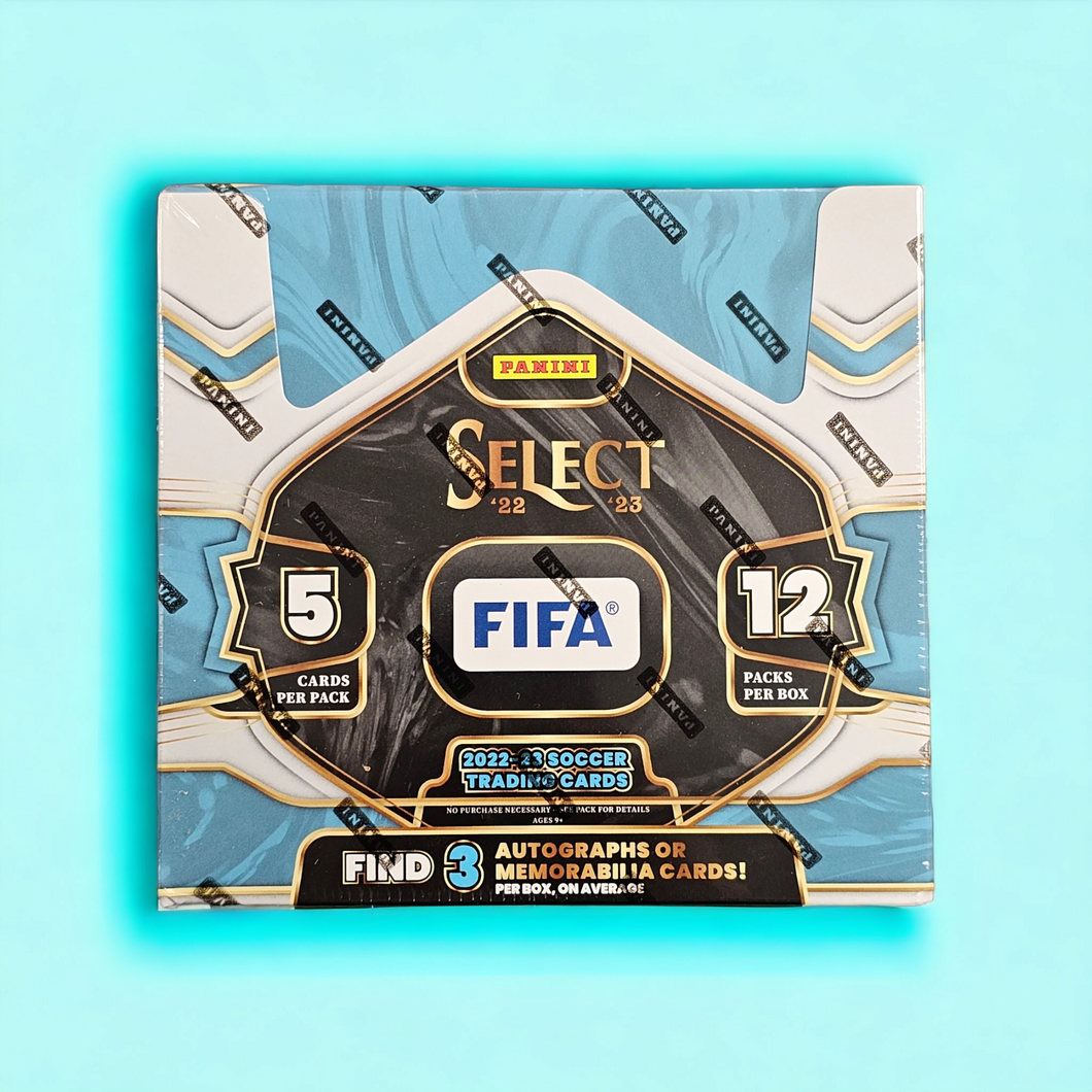 2022-23 Panini Select FIFA Soccer Hobby Box