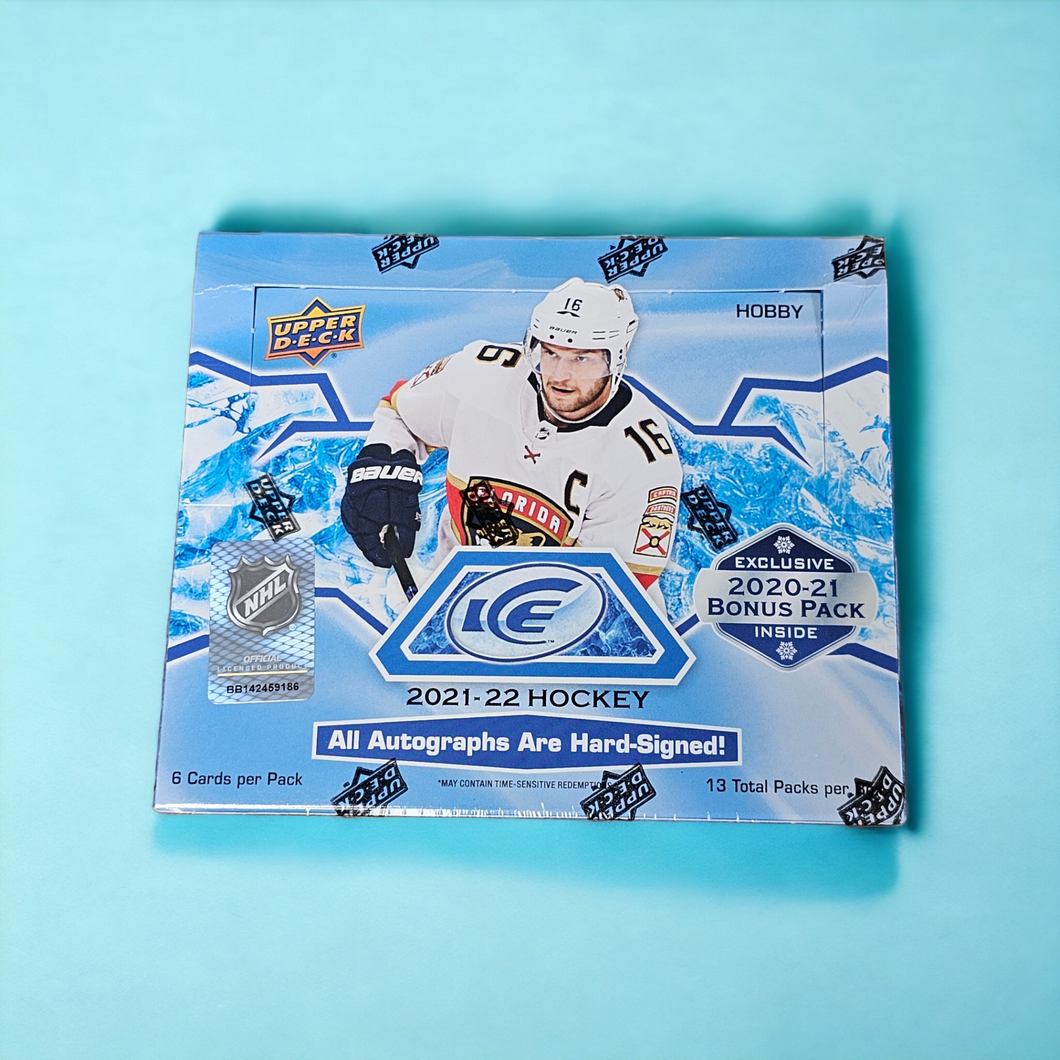 2021-22 Upper Deck ICE Hockey Hobby Box