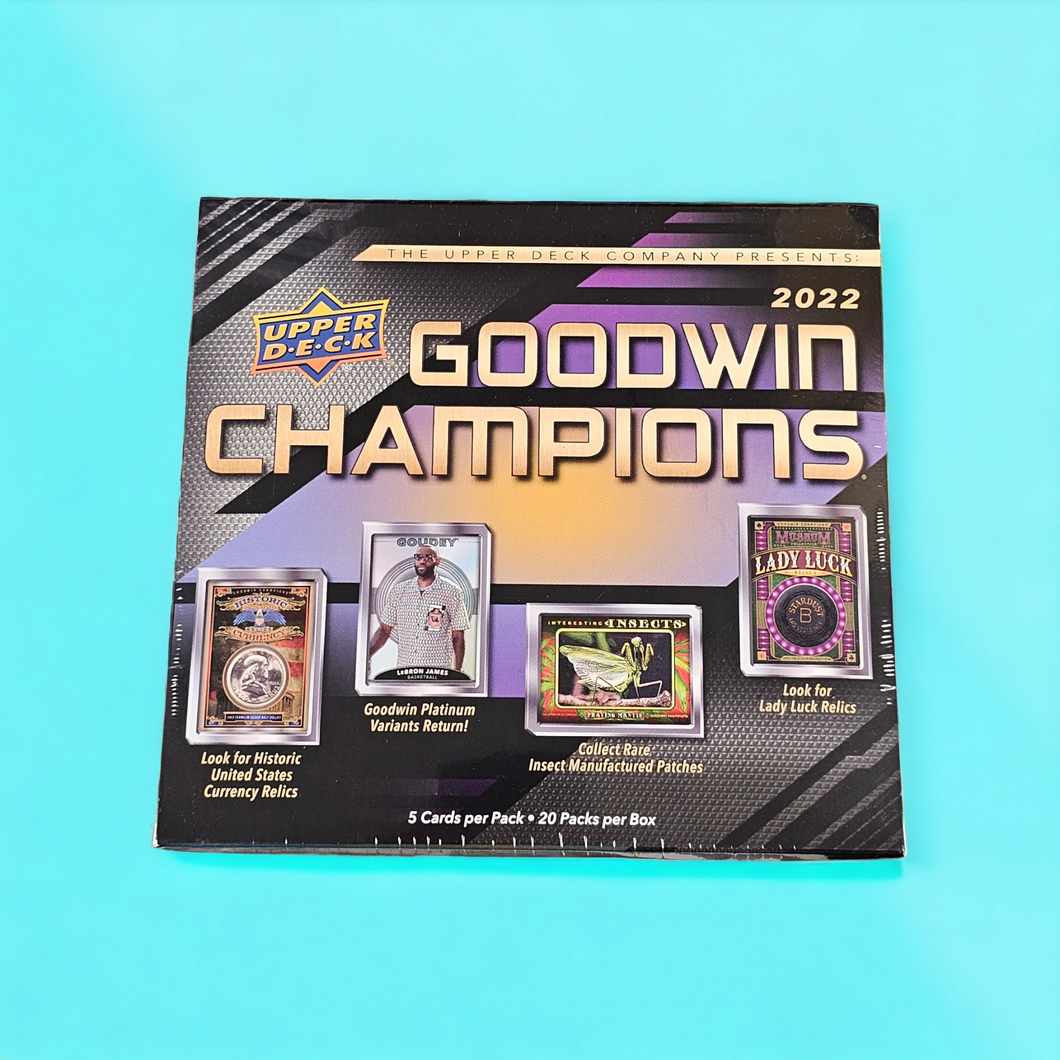 2022 Upper Deck Goodwin Champions Hobby Box