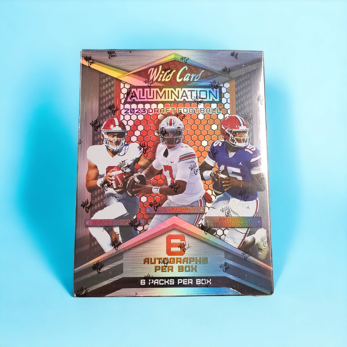 2023 Wild Card Allumination Draft Football Hobby Box