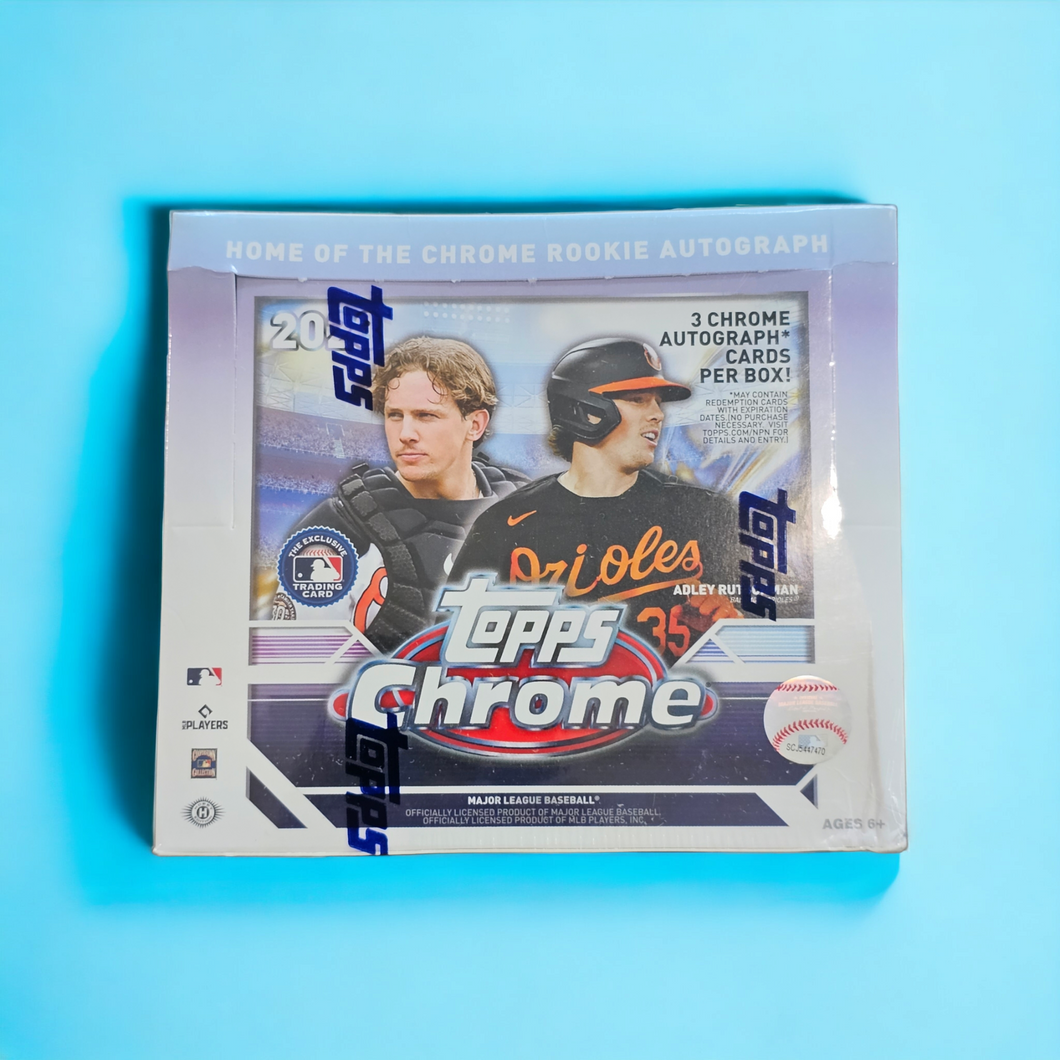 2023 Topps Chrome Baseball Jumbo Box