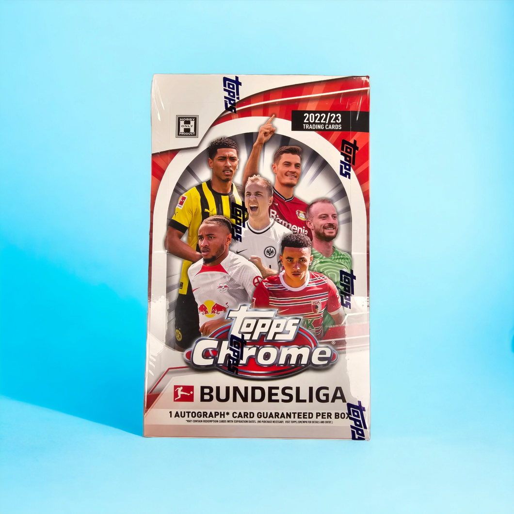 2022-23 Topps Chrome Bundesliga Soccer Hobby Pack – SCJ