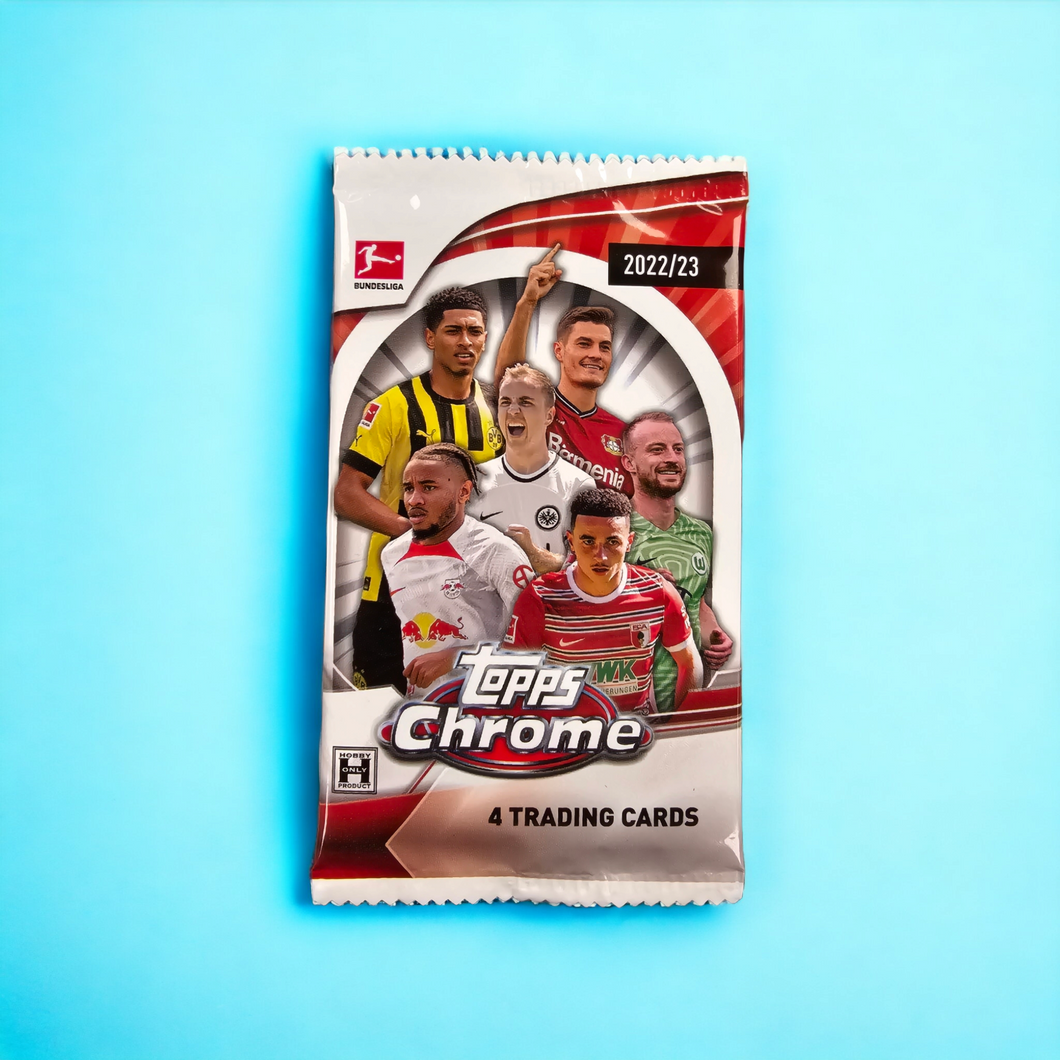 2022-23 Topps Chrome Bundesliga Soccer Hobby Pack – SCJ