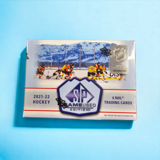 2021-22 Upper Deck SP Game Used Hockey Box
