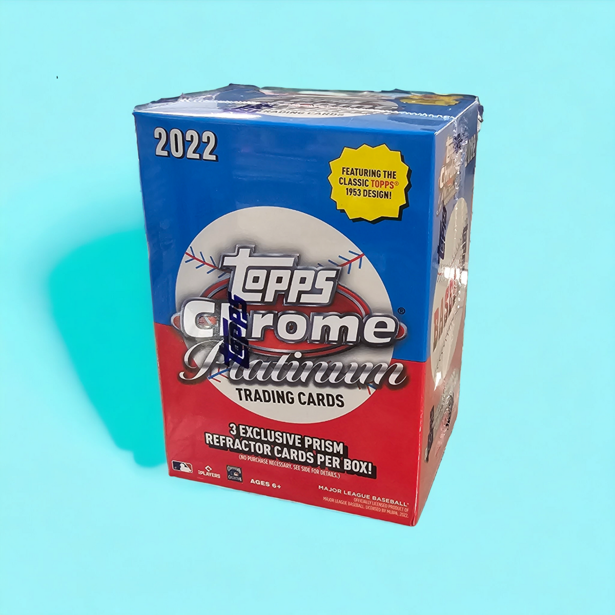 2022 Topps Chrome Platinum Anniversary Baseball Blaster Box SCJ