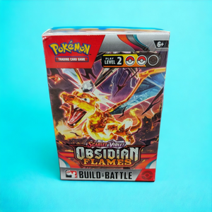 Pokémon Scarlet & Violet Obsidian Flames Build & Battle Box