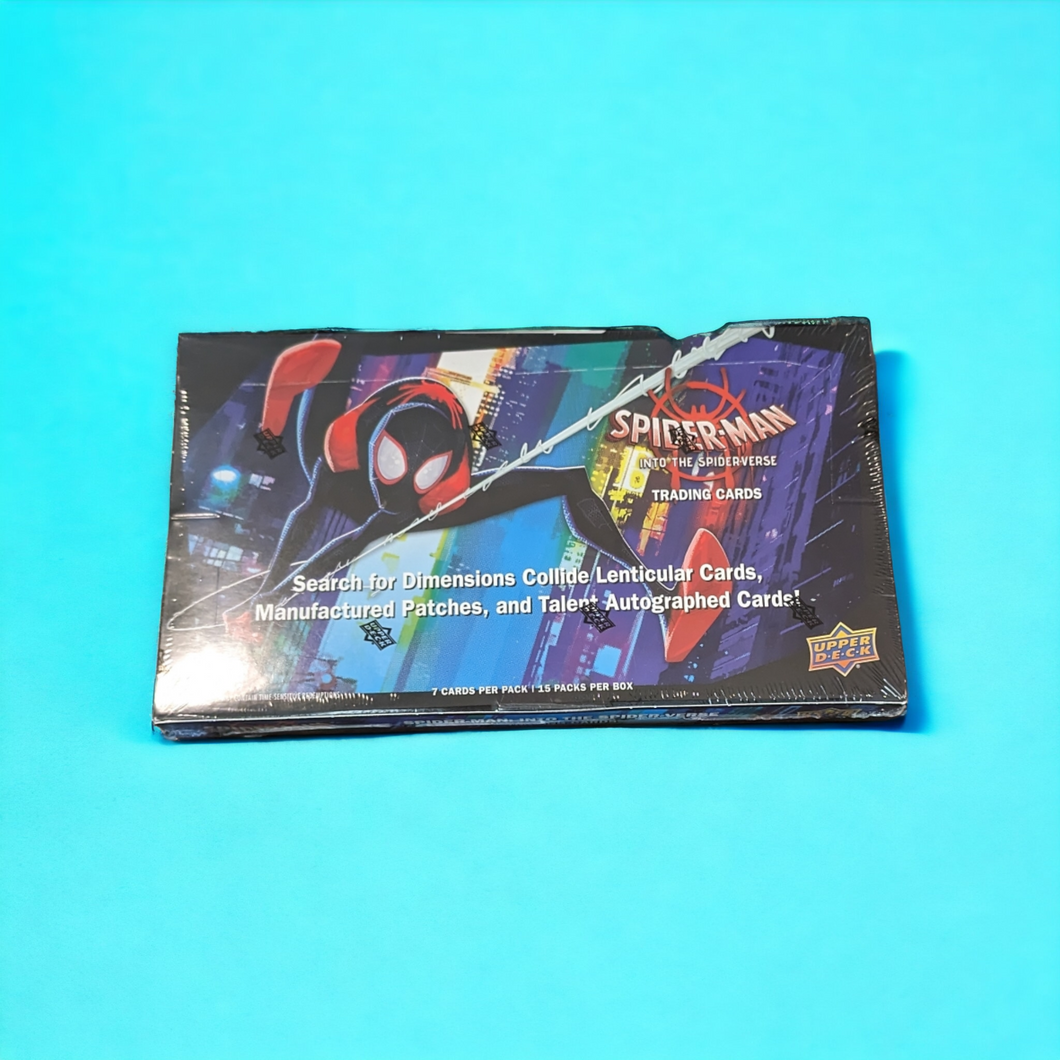 Upper Deck Marvel Into The Spider-Verse Hobby Box