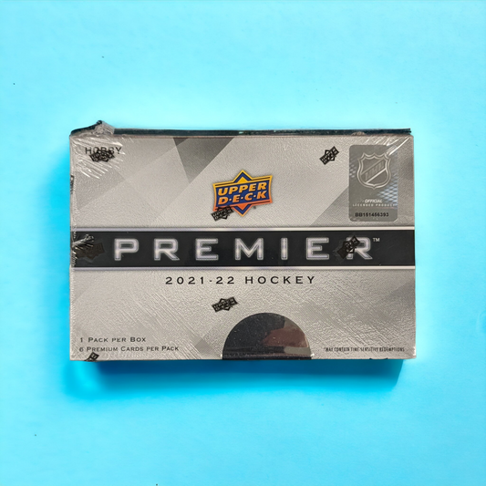 2021-22 Upper Deck Premier Hockey Hobby Box